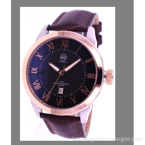 Real Leather Watches with Your Own Brand